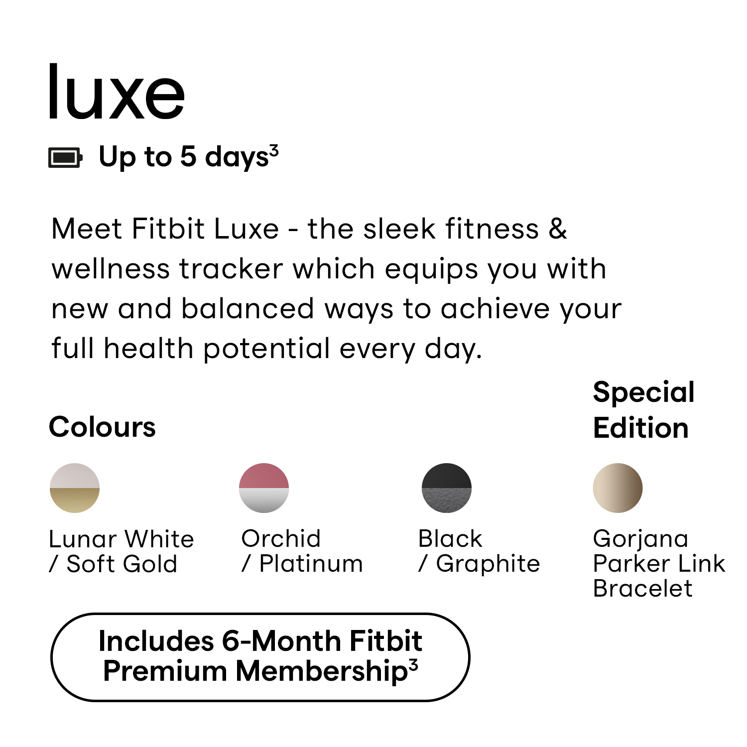 /~fitbit/electronics-and-mobiles/wearable-technology/fitness-trackers-and-accessories/fitness-trackers/fitbit?f[partner][]=p_13341&f[partner][]=p_14308&q=luxe&sort[by]=price&sort[dir]=asc