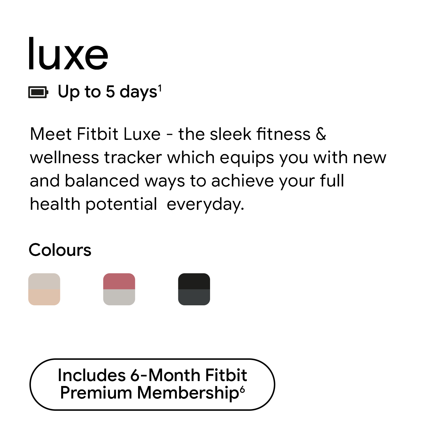 /~fitbit/electronics-and-mobiles/wearable-technology/fitness-trackers-and-accessories/fitness-trackers/fitbit?f[partner][]=p_13341&f[partner][]=p_14308&q=luxe&sort[by]=price&sort[dir]=asc